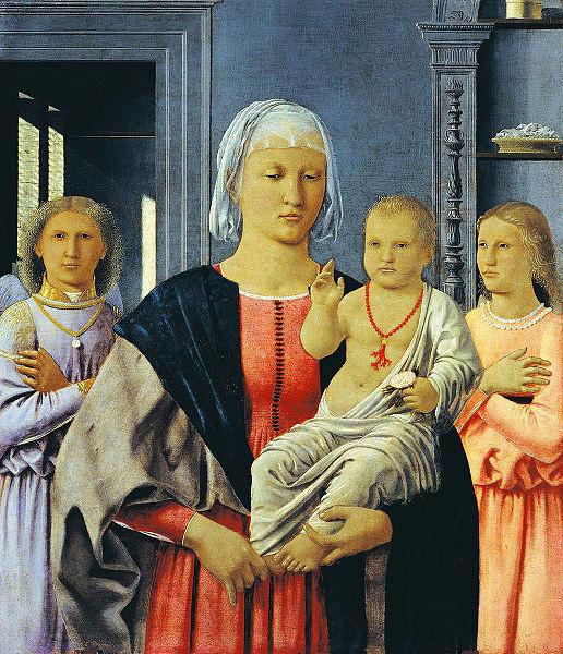 Piero della Francesca Madonna di Senigallia Sweden oil painting art